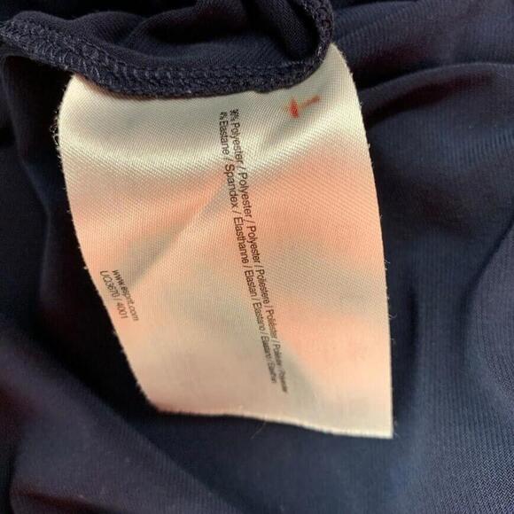 Esprit Womens Navy Sleeveless Cowl Neck Midi Dress Size Medium - Picture 7 of 10